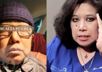 La Fiscalía de Puebla fue quien dio a conocer la noticia de la captura de Marilyn Cote.