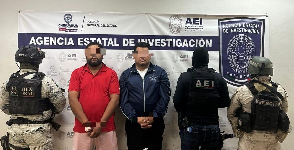 Elementos de la Agencia Estatal de Investigación adscritos a la Fiscalía de Distrito Zona Norte, detuvieron en flagrancia a dos supuestos vendedores de droga al menudeo