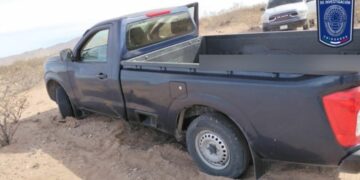 En rastreo, localiza FGE cuerpo en vehículo abandonado