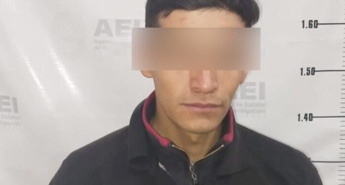 Detiene AEI Zona Sur a sujeto acusado de agredir a su pareja sentimental