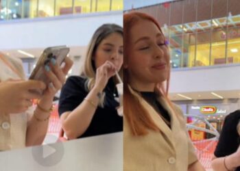 Una divertida reacción en un video se ha viralizado