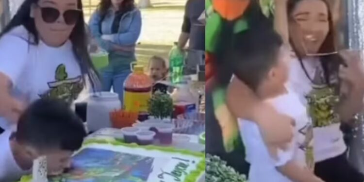 Este caso en particular ha sido un claro ejemplo de cómo las reacciones espontáneas pueden dividir opiniones y generar discusiones sobre el respeto y los límites en contextos familiares.