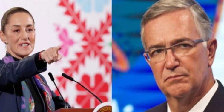 La presidenta de México dijo que no caerá en provocaciones ante las críticas del empresario mexicano, pero no quitará el dedo del renglón respecto al fisco.