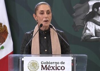 La presidenta Claudia Sheinbaum planteó que México y Estados Unidos deben trabajar para procurar la paz mutua.