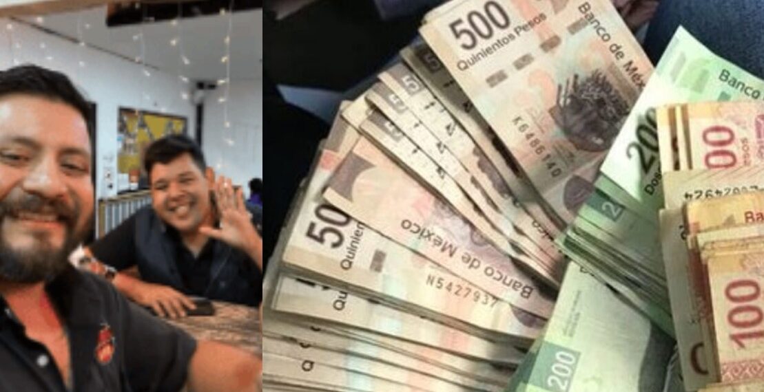 Este es el caso de un joven que, después de perder su aguinaldo en un restaurante en Ciudad Victoria, Tamaulipas