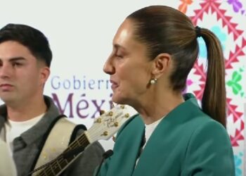 Bajo la dirección de Claudia Sheinbaum Pardo, el gobierno de México extendió un regalo musical a las personas migrantes en favor a su identidad
