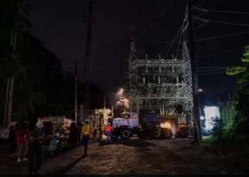 Una avería en la línea 230 de la central Costa Sur terminó por afectar a un 90 por ciento de clientes.