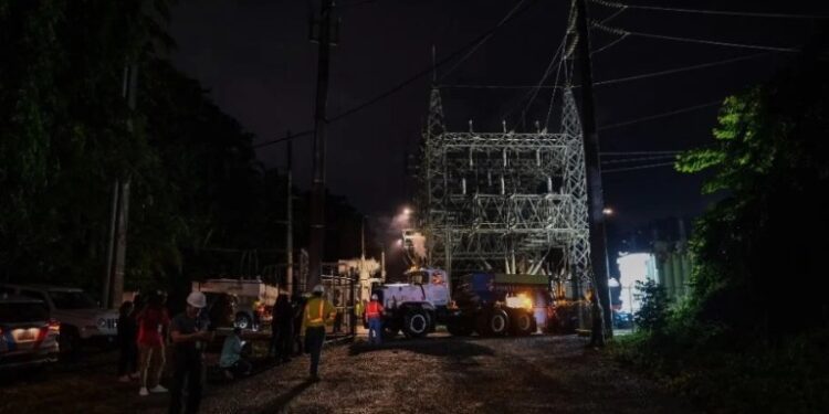 Una avería en la línea 230 de la central Costa Sur terminó por afectar a un 90 por ciento de clientes.