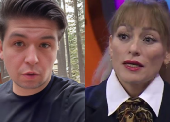 En entrevista con la periodista Ana María Alvarado, la dama en cuestión, se sinceró sobre lo difícil que fue estar en el mismo lugar con el youtuber