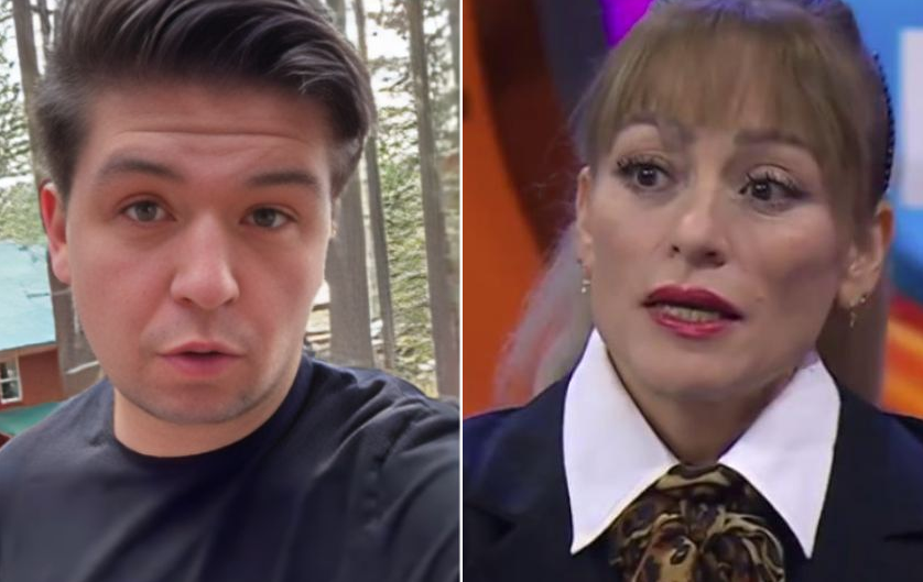 En entrevista con la periodista Ana María Alvarado, la dama en cuestión, se sinceró sobre lo difícil que fue estar en el mismo lugar con el youtuber