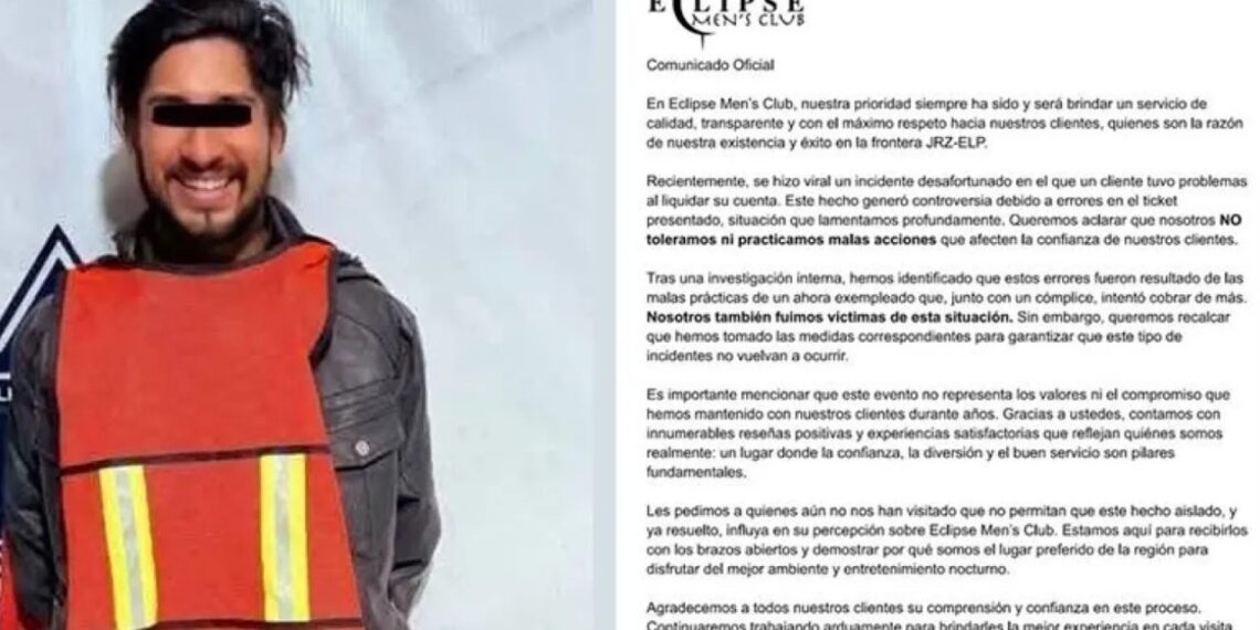 "Eclipse Men’s Club" dice que ellos también fueron víctimas