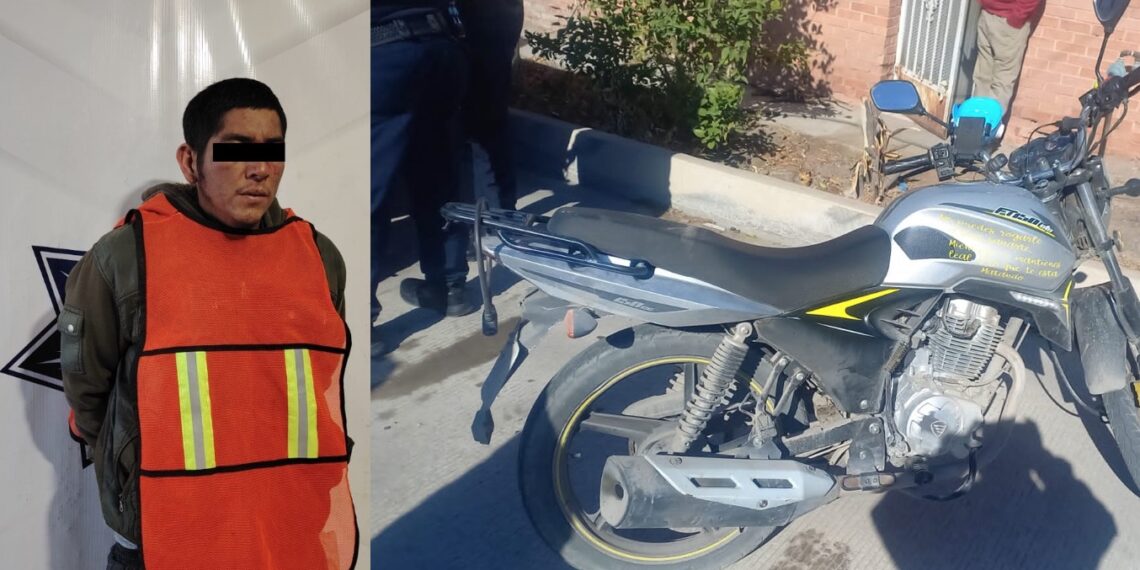 Detienen a sujeto por el delito de robo de vehículo en grado de tentativa