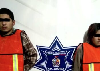 La detención ocurrió en el fraccionamiento Educación, donde la pareja fue sorprendida discutiendo en la vía pública.