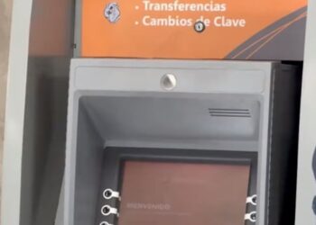 La empresa de seguridad Panamericano detectó de manera remota una anomalía en el cajero