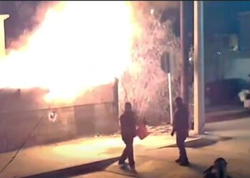 Un calentón eléctrico fue el causante de un incendio en una vivienda