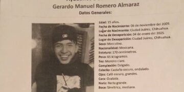 Por medio de redes sociales familiares de Gerardo Manuel Romero Almaraz continúan su búsqueda.