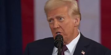 En su discurso inaugural como el 47º presidente de Estados Unidos, Donald Trump