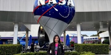 Nadia Zenteno, una joven científica de 28 años originaria de Ciudad Juárez, Chihuahua