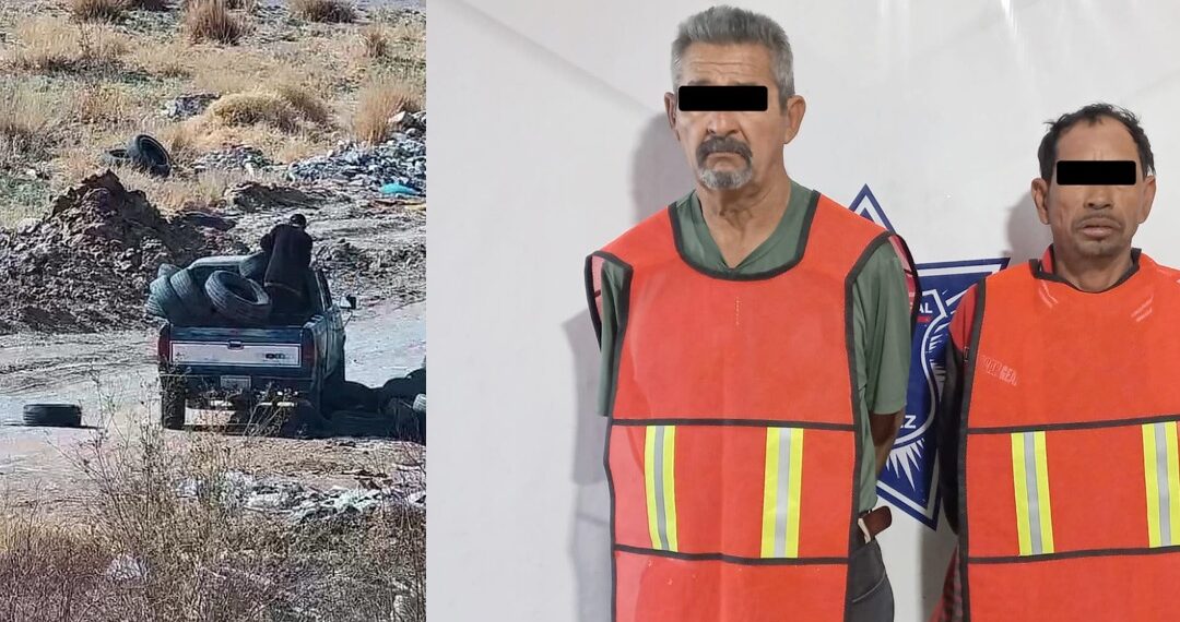 Arrestan a dos sujetos por delitos contra el medio ambiente en Ciudad Juárez