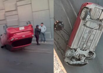 Accidente provoca fuerte congestionamiento vehicular en el sentido norte-sur