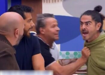 Rey Grupero y Paulo Quevedo protagonizan un altercado que escaló hasta los golpes; Lupillo Rivera también estaría involucrado.