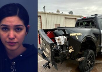 Mujer choca patrulla en El Paso mientras conducía ebria; no tenía licencia