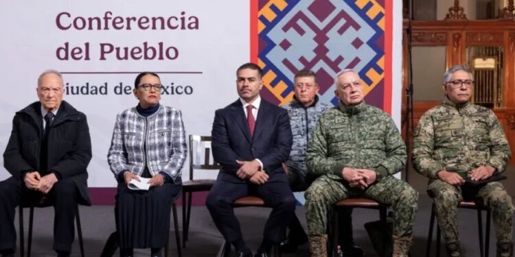 La presidenta Claudia Sheinbaum Pardo anunció que el gabinete de seguridad de México viajará a Washington