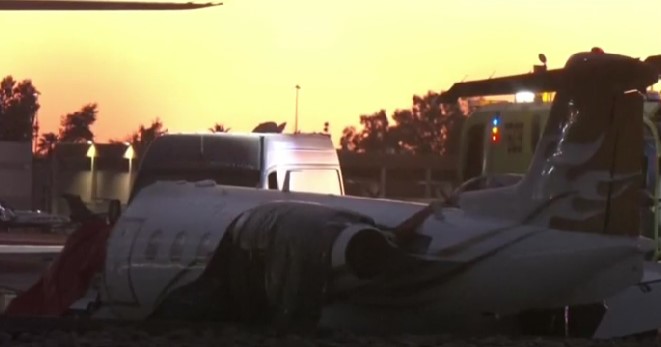 Tragedia en Arizona: colisión entre dos jets privados deja un muerto y varios heridos en Scottsdale