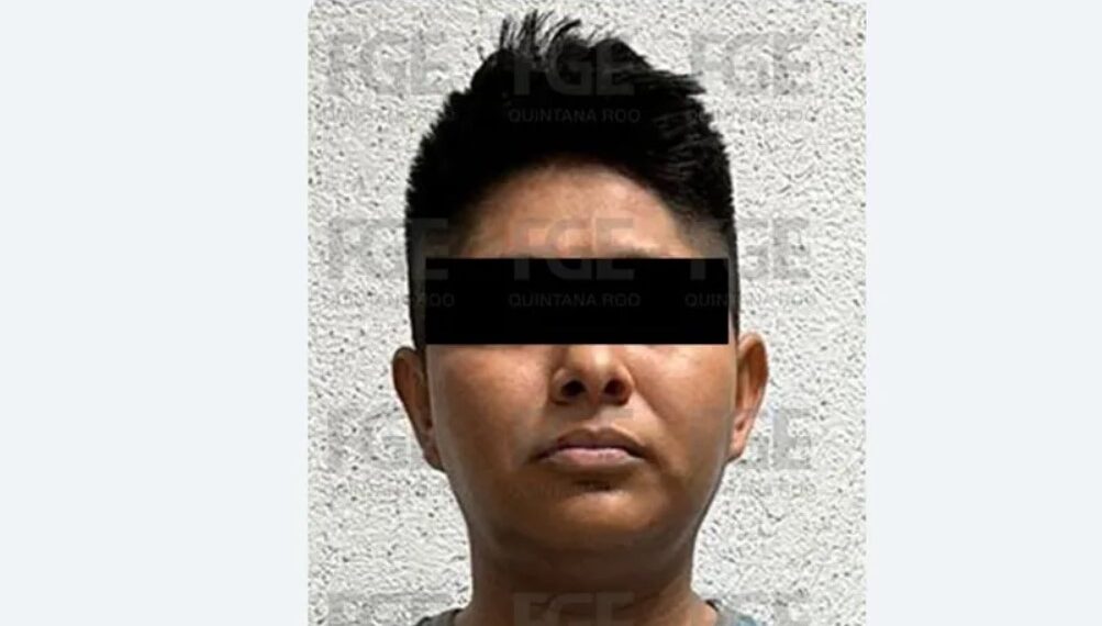 José Alberto "N" fue detenido por agentes de la Fiscalía General del Estado (FGE) en colaboración con la Policía Municipal de Solidaridad