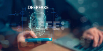 Imagen representativa de los movimientos faciales en un video ultrafalsificado. Foto Family Stock_Shutterstock, facilitada por Journalistic.org.