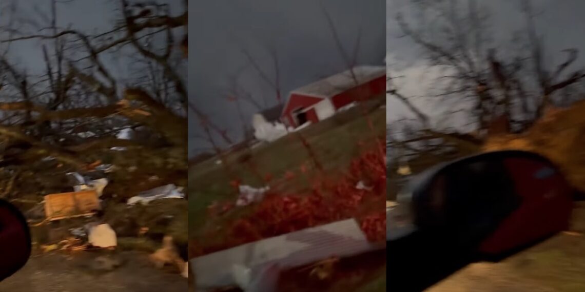 La noche del 14 de marzo trajo consigo una tormenta monstruosa y una serie de tornados que devastaron varias áreas del Medio Oeste