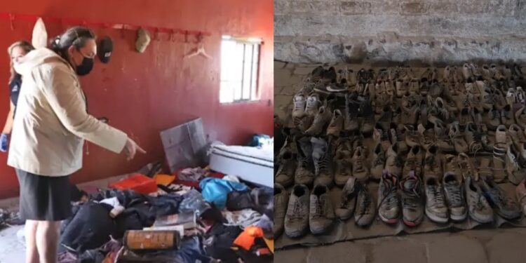 "Los elegimos juntas para esa 'entrevista de trabajo'": Madre halla zapato de su hija en campo de exterminio de Jalisco