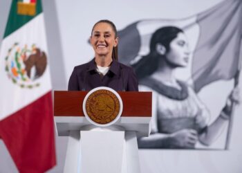 La presidenta de México, Claudia Sheinbaum Pardo, aseguró que el gobierno mexicano defenderá los intereses de las empresas y los empleos nacionales