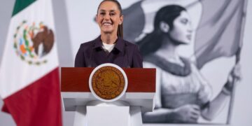 La presidenta de México, Claudia Sheinbaum Pardo, aseguró que el gobierno mexicano defenderá los intereses de las empresas y los empleos nacionales