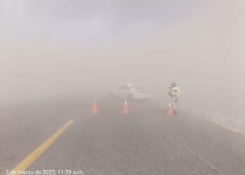 Vientos fuertes y cierre de carreteras en Ciudad Juárez y Chihuahua debido al frente frío 31