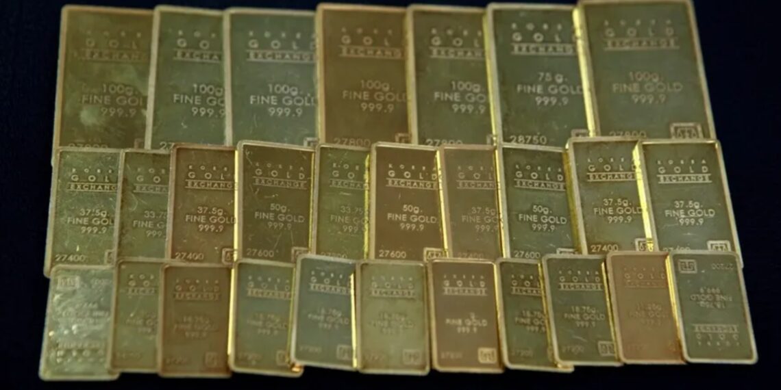 En un hecho sin precedentes, el precio del oro superó los 3,000 dólares por onza, alcanzando un máximo de 3,004.94 dólares