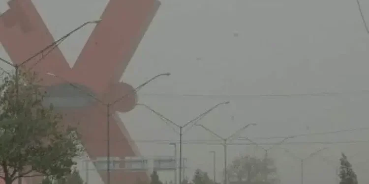 Alerta en Ciudad Juárez por fuertes vientos durante la noche y madrugada