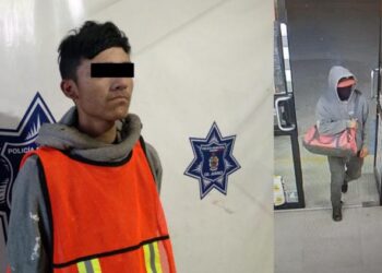 Subtítulo: Brandon Antonio A. C., de 20 años, fue capturado en la colonia Colinas del Norte con más de 140 gramos de marihuana