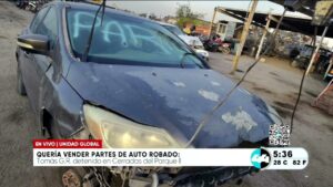 Quería vender partes de auto robado. Noticias en tiempo real