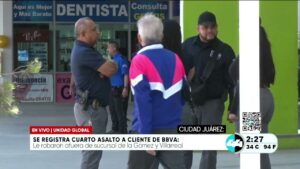 Se registra cuarto asalto a cliente de BBVA. Noticias en tiempo real
