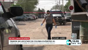 Tiraron un ejecutado en colonia kilómetro 20. Noticias en tiempo real