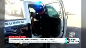 Aseguró SSPM a niño con huellas de maltrato. Noticias en tiempo real