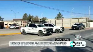 Conflicto entre internos del cereso provoca movilizacion. Noticias en tiempo real
