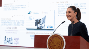 Claudia Sheinbaum lanza Tarjeta Finabien para facilitar envío de remesas desde EE.UU.. Noticias en tiempo real