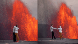 Le propone matrimonio a su novia frente al volcán Kilauea en erupción y la imagen se vuelve viral. Noticias en tiempo real