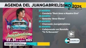 Agenda del Juangabrielísimo 2025. Noticias en tiempo real