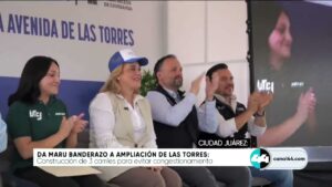 De Maru banderazo a ampliación de Las Torres. Noticias en tiempo real