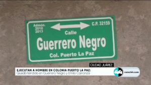 Ejecutan a hombre en colonia Pueto La Paz. Noticias en tiempo real