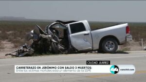 Falleció policía estatal en carretera. Noticias en tiempo real