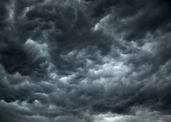 Dark, Ominous Clouds Promise Rain and poor Weather.